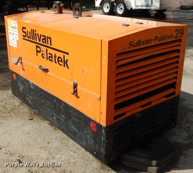 image for item DH2118 Sullivan Palatek D185P3JD air compressor