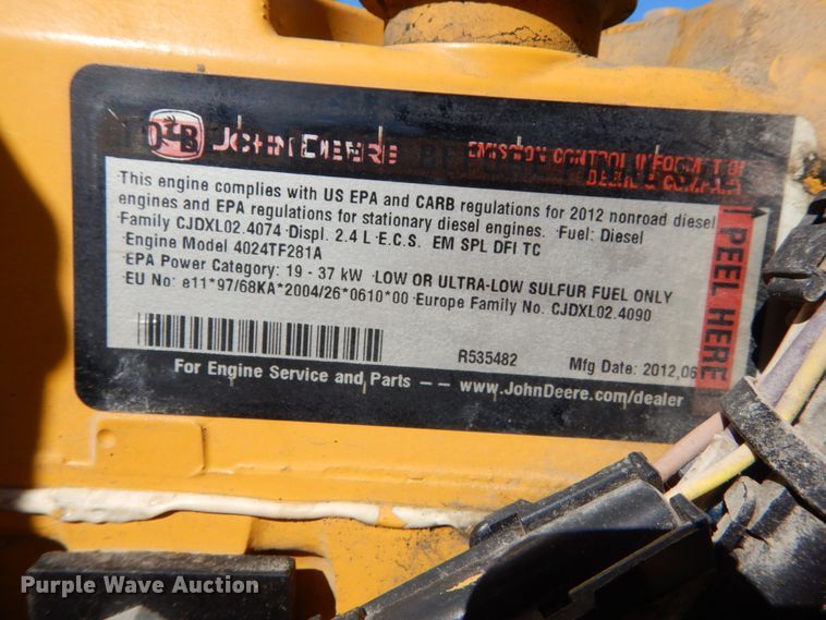 image for item DH2118 Sullivan Palatek D185P3JD air compressor