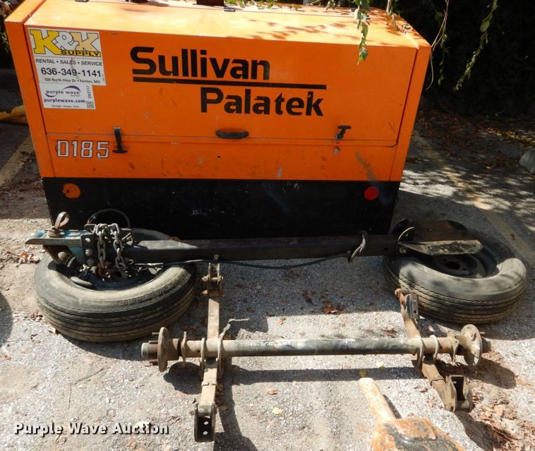 image for item DH2118 Sullivan Palatek D185P3JD air compressor