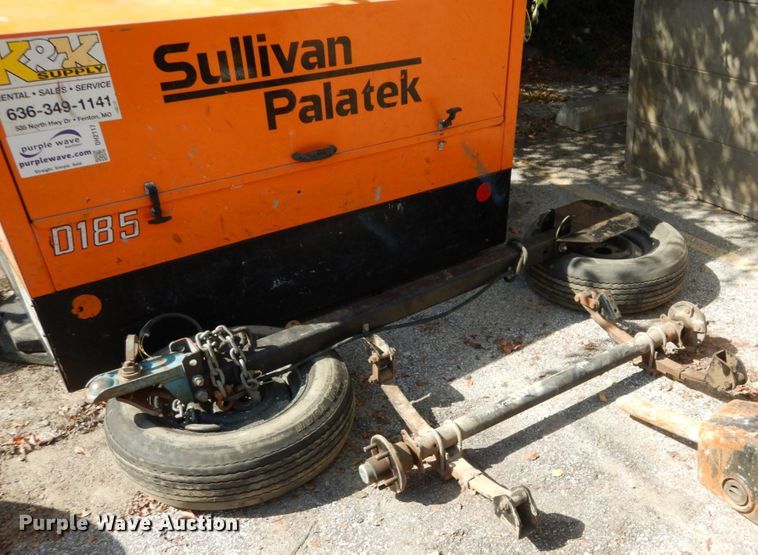 image for item DH2118 Sullivan Palatek D185P3JD air compressor