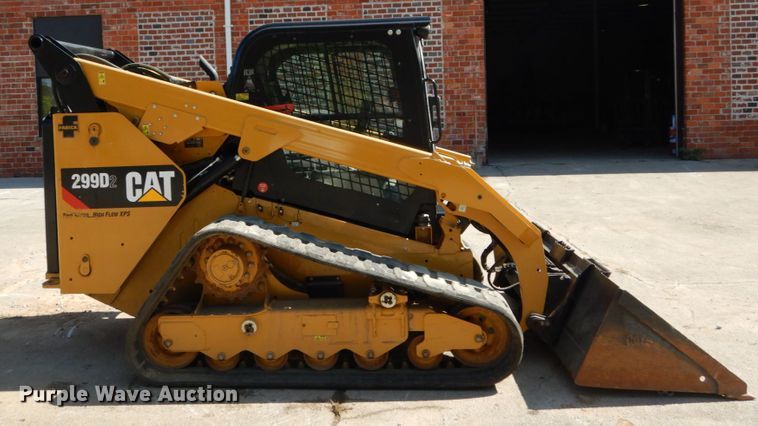 image for item DH2120 2018 Caterpillar 299D2 skid steer
