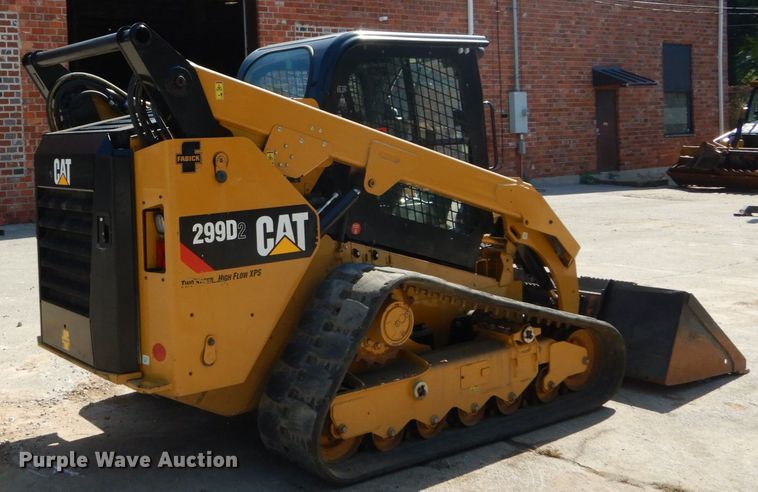 image for item DH2120 2018 Caterpillar 299D2 skid steer