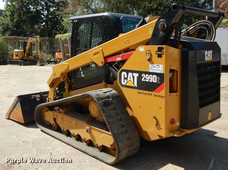 image for item DH2120 2018 Caterpillar 299D2 skid steer