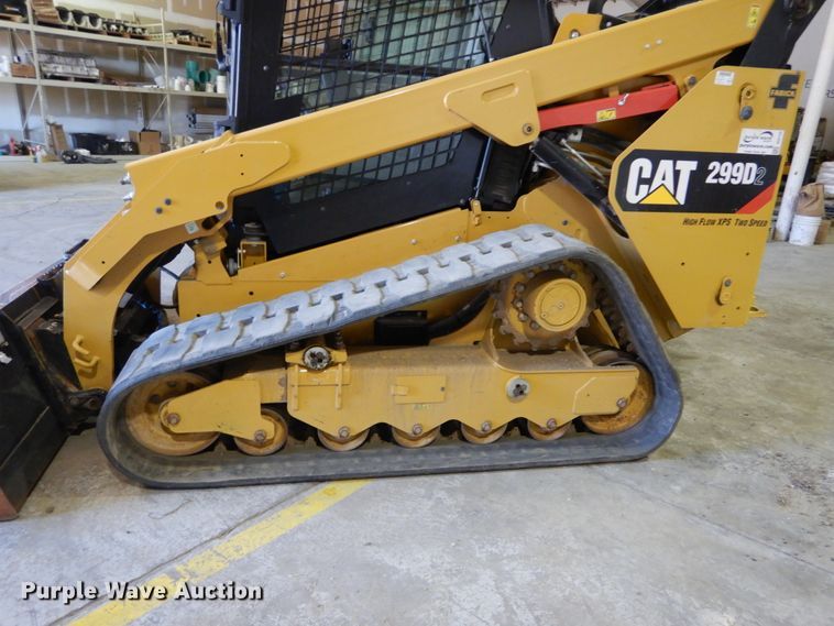 image for item DH2120 2018 Caterpillar 299D2 skid steer