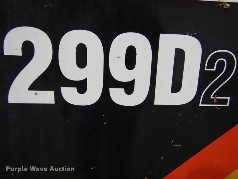 image for item DH2120 2018 Caterpillar 299D2 skid steer