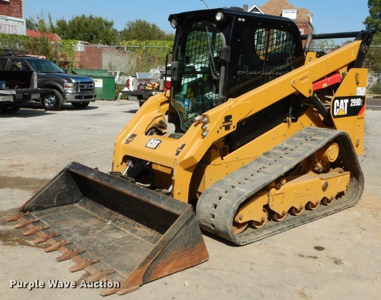 image for item DH2121 2016 Caterpillar 299D2 skid steer