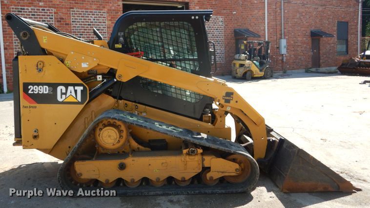 image for item DH2121 2016 Caterpillar 299D2 skid steer
