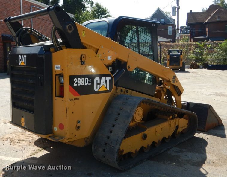 image for item DH2121 2016 Caterpillar 299D2 skid steer