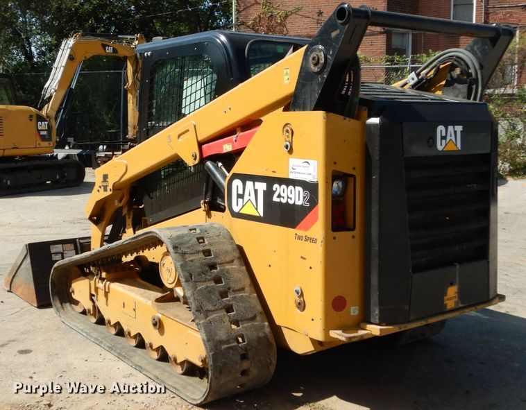 image for item DH2121 2016 Caterpillar 299D2 skid steer