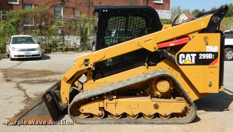 image for item DH2121 2016 Caterpillar 299D2 skid steer