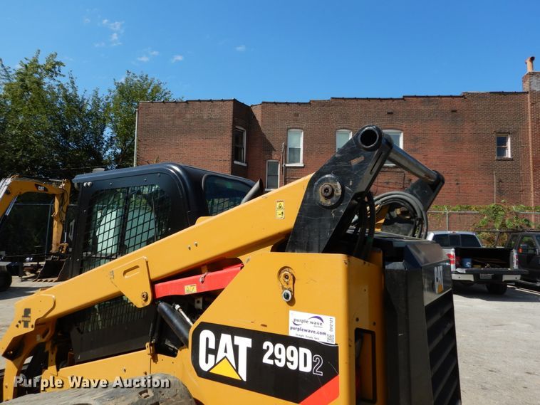 image for item DH2121 2016 Caterpillar 299D2 skid steer