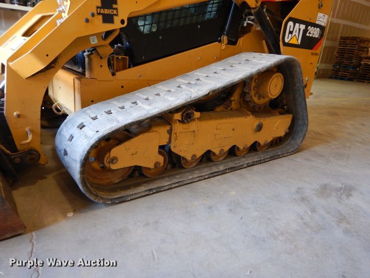 image for item DH2121 2016 Caterpillar 299D2 skid steer