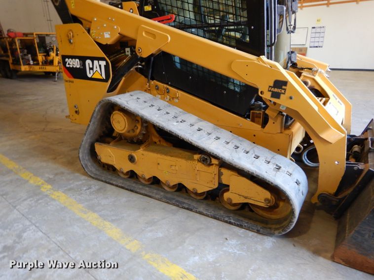 image for item DH2121 2016 Caterpillar 299D2 skid steer