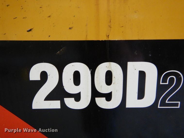 image for item DH2121 2016 Caterpillar 299D2 skid steer