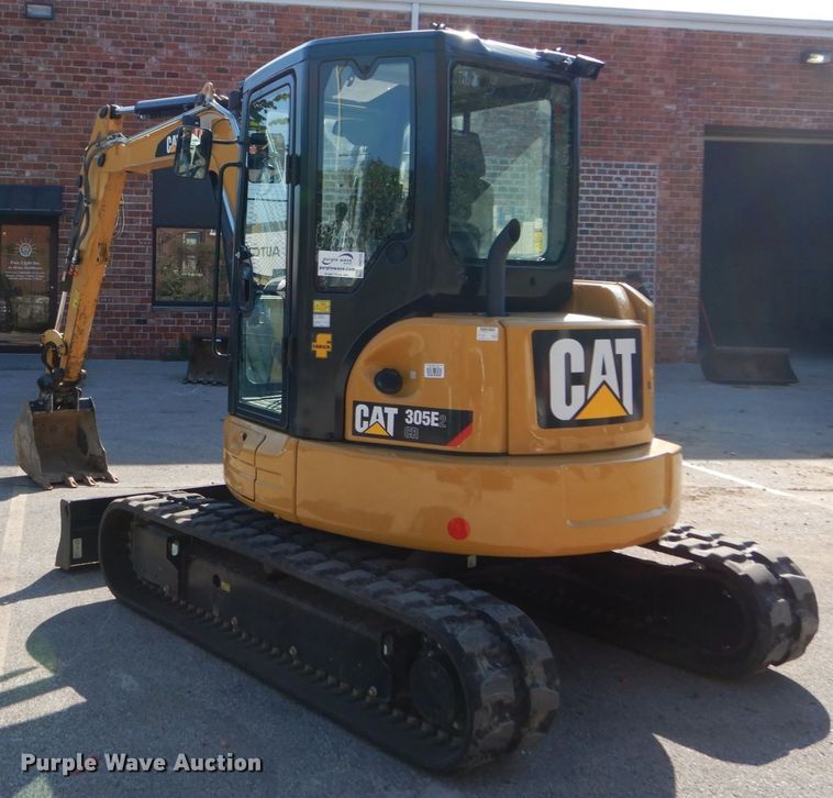image for item DH2122 2018 Caterpillar 305E2 CR mini excavator