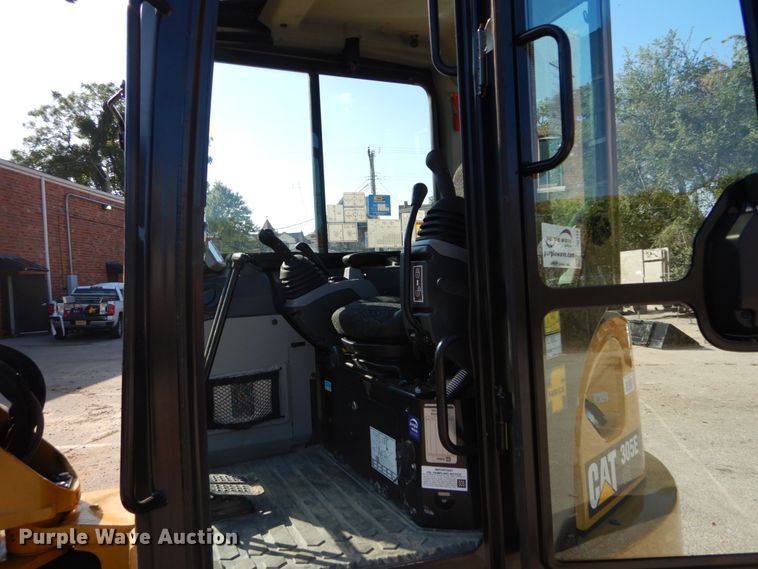 image for item DH2122 2018 Caterpillar 305E2 CR mini excavator