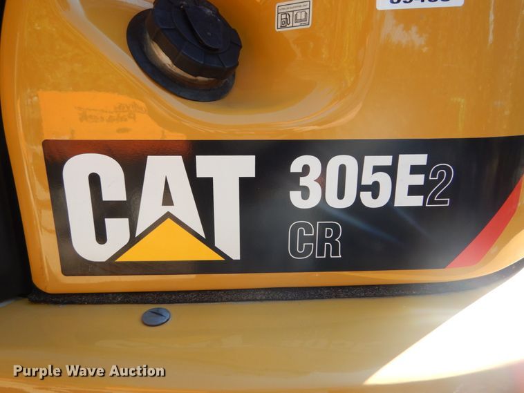 image for item DH2122 2018 Caterpillar 305E2 CR mini excavator