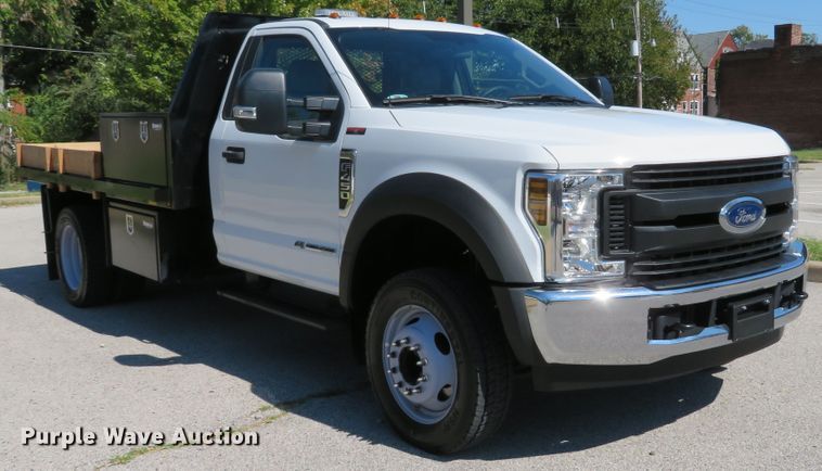 image for item DH2123 2018 Ford F450 Super Duty XL flatbed truck
