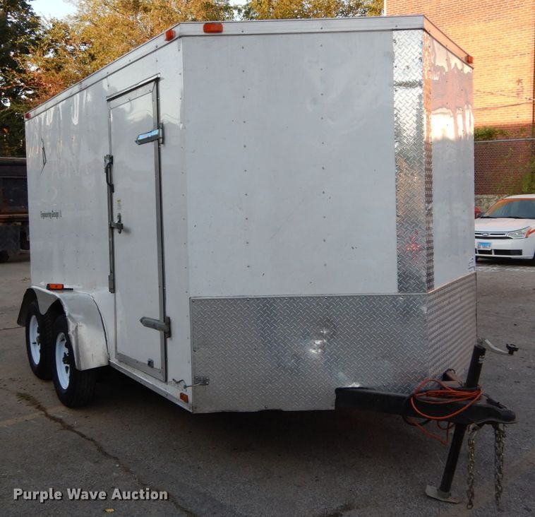 image for item DH2129 2016 Diamond enclosed cargo trailer