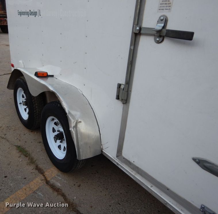 image for item DH2129 2016 Diamond enclosed cargo trailer