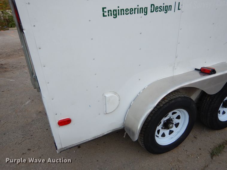 image for item DH2129 2016 Diamond enclosed cargo trailer