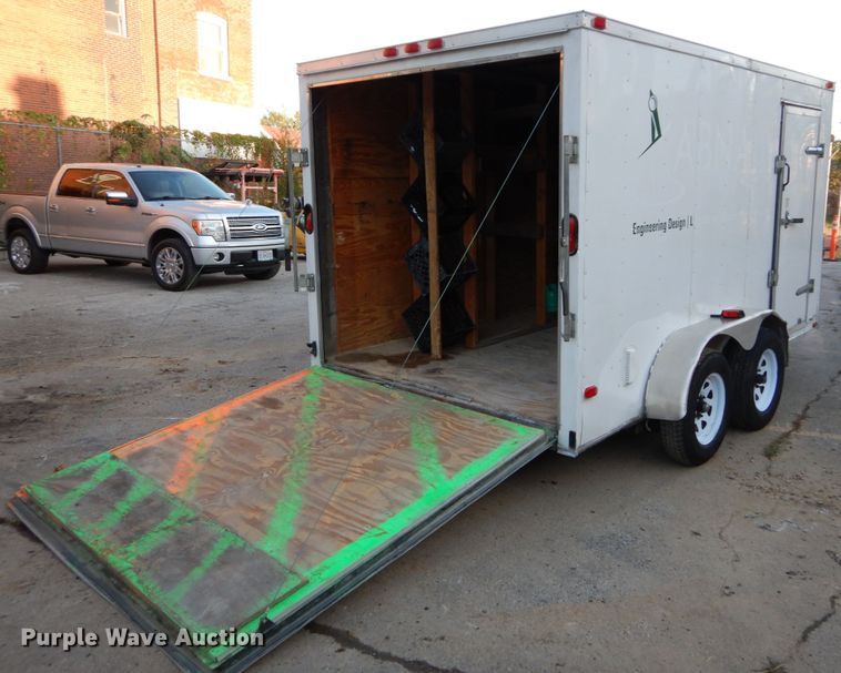 image for item DH2129 2016 Diamond enclosed cargo trailer