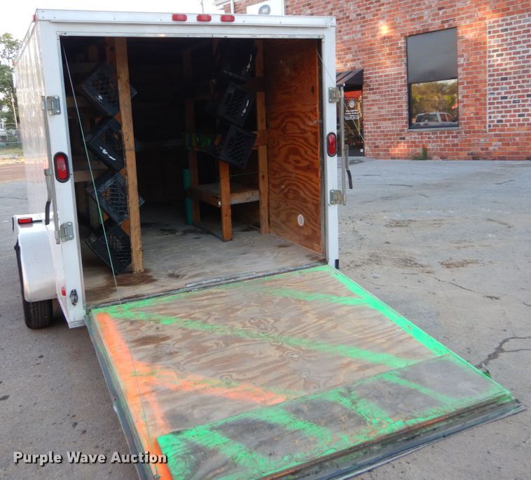 image for item DH2129 2016 Diamond enclosed cargo trailer