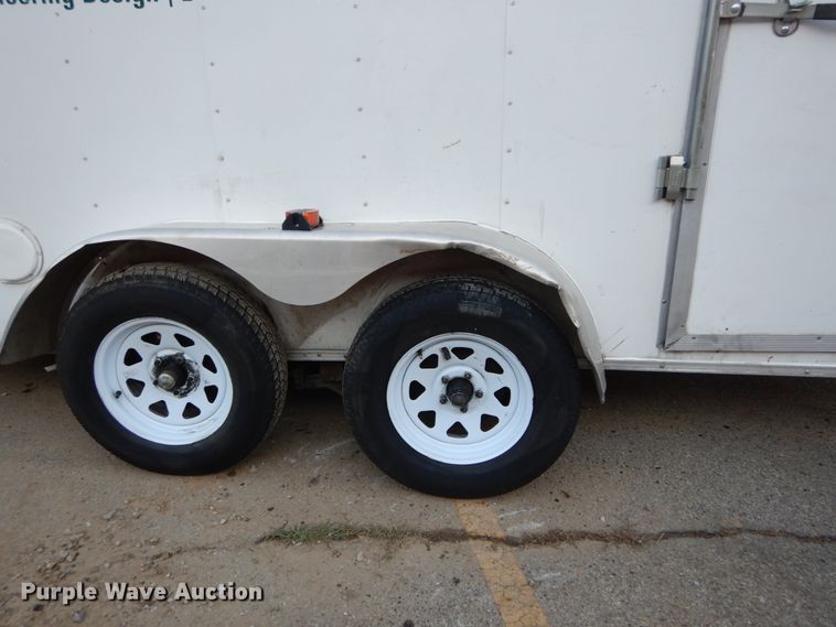 image for item DH2129 2016 Diamond enclosed cargo trailer