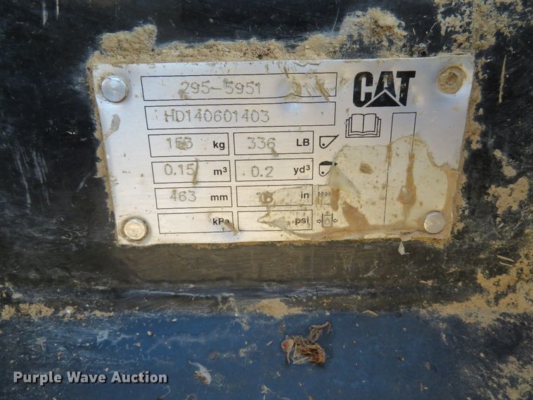 image for item DH2130 2015 Caterpillar 308E2 CR mini excavator