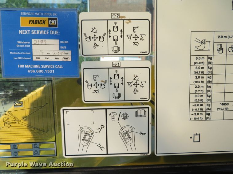 image for item DH2130 2015 Caterpillar 308E2 CR mini excavator