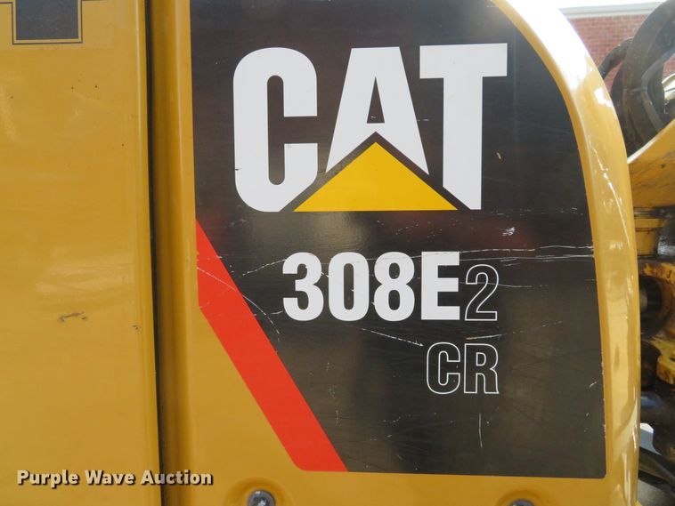 image for item DH2130 2015 Caterpillar 308E2 CR mini excavator