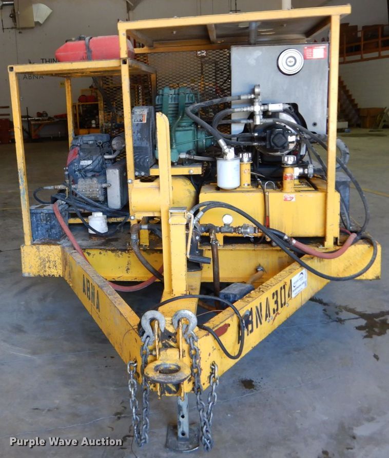 image for item DH2132 2013 Quadex SprayMaster manhole mortar lining installation trailer