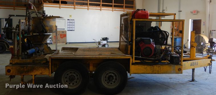 image for item DH2132 2013 Quadex SprayMaster manhole mortar lining installation trailer