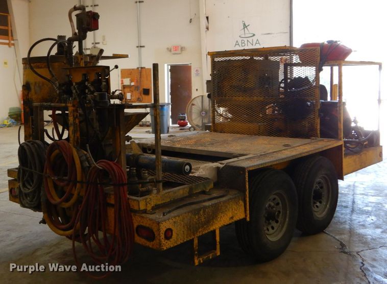 image for item DH2132 2013 Quadex SprayMaster manhole mortar lining installation trailer