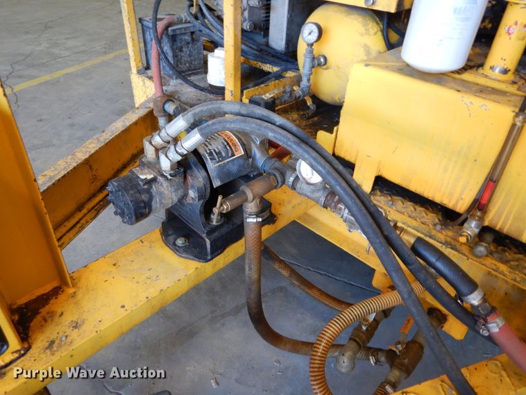 image for item DH2132 2013 Quadex SprayMaster manhole mortar lining installation trailer