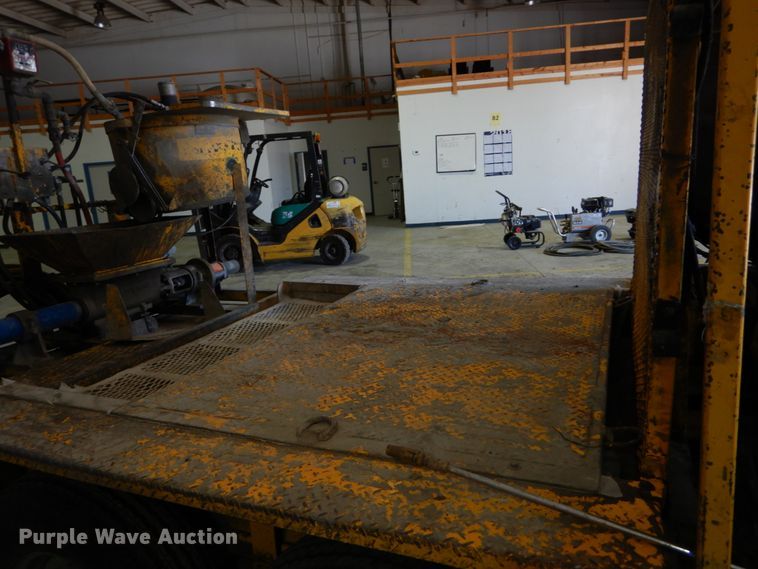 image for item DH2132 2013 Quadex SprayMaster manhole mortar lining installation trailer