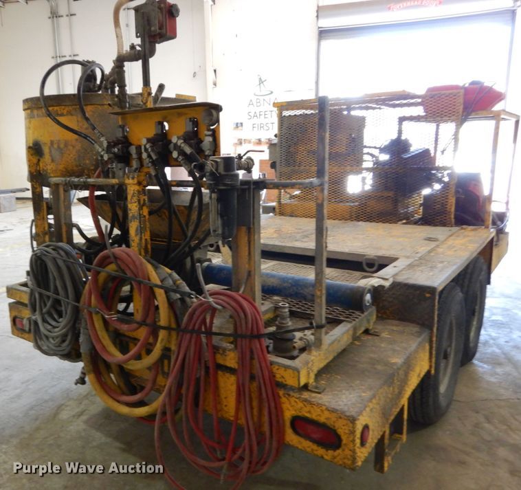 image for item DH2132 2013 Quadex SprayMaster manhole mortar lining installation trailer