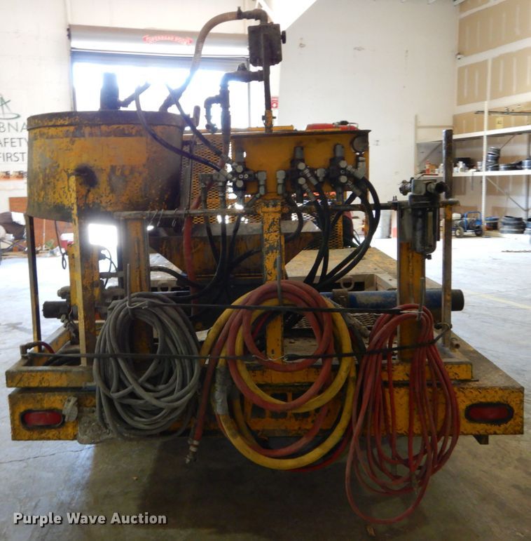 image for item DH2132 2013 Quadex SprayMaster manhole mortar lining installation trailer