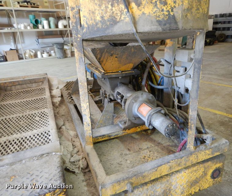 image for item DH2132 2013 Quadex SprayMaster manhole mortar lining installation trailer