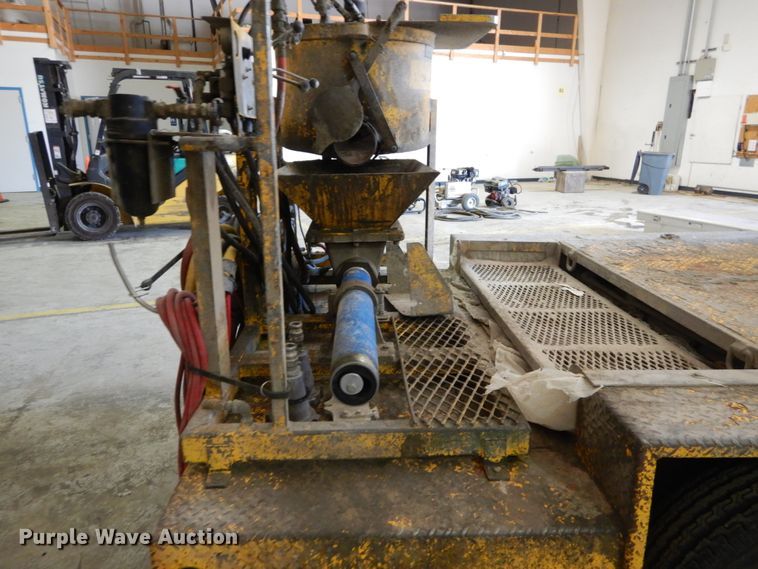 image for item DH2132 2013 Quadex SprayMaster manhole mortar lining installation trailer