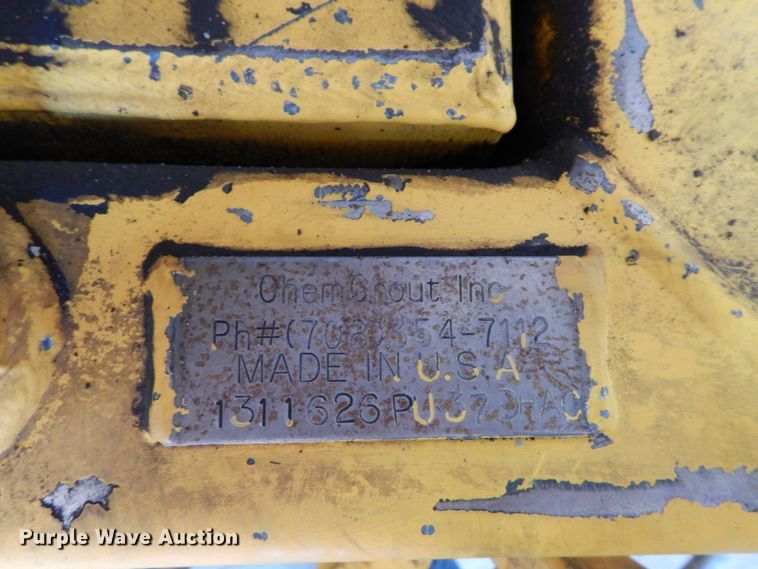 image for item DH2132 2013 Quadex SprayMaster manhole mortar lining installation trailer