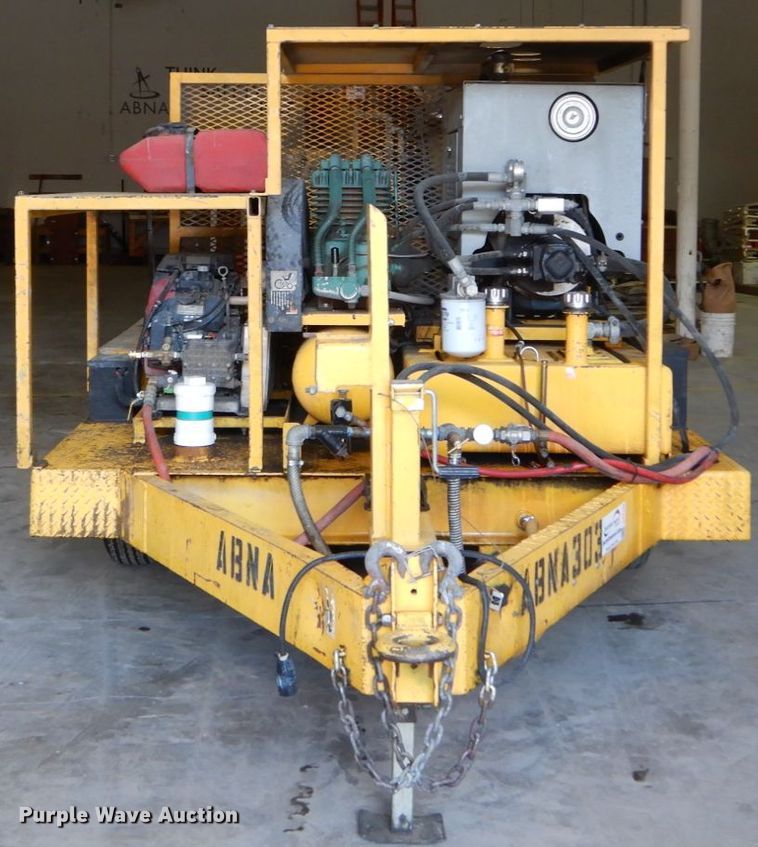 image for item DH2133 2013 Quadex SprayMaster manhole mortar lining installation trailer