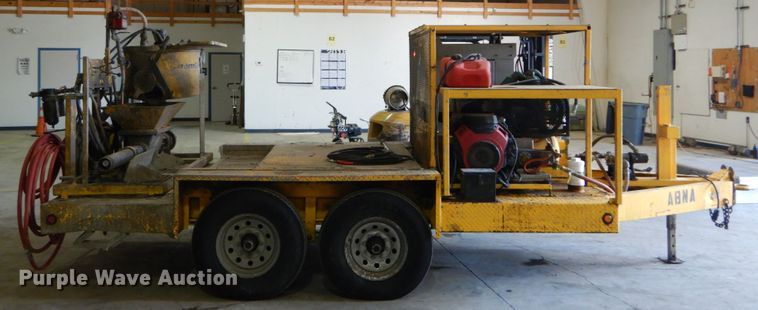 image for item DH2133 2013 Quadex SprayMaster manhole mortar lining installation trailer