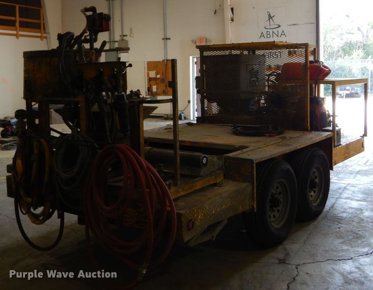 image for item DH2133 2013 Quadex SprayMaster manhole mortar lining installation trailer