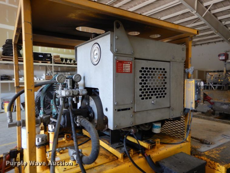 image for item DH2133 2013 Quadex SprayMaster manhole mortar lining installation trailer