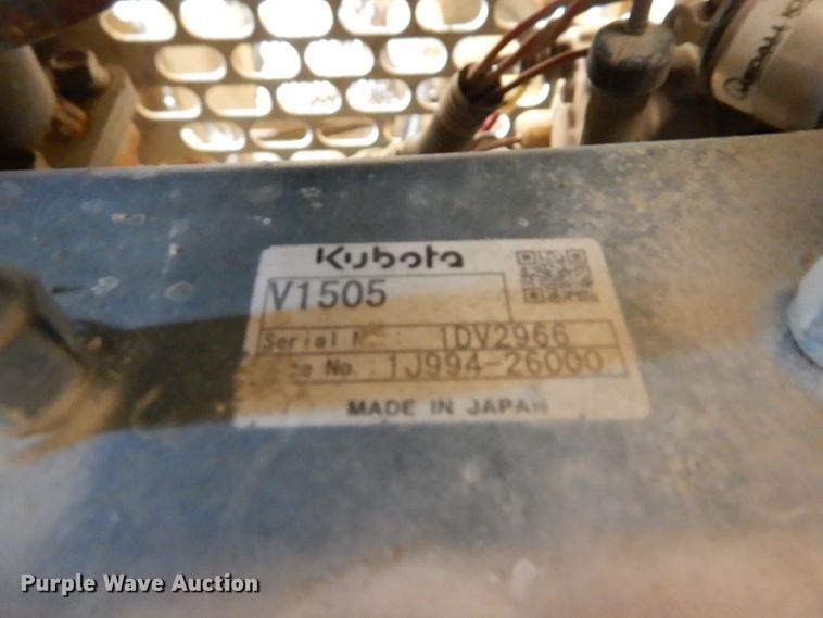 image for item DH2133 2013 Quadex SprayMaster manhole mortar lining installation trailer