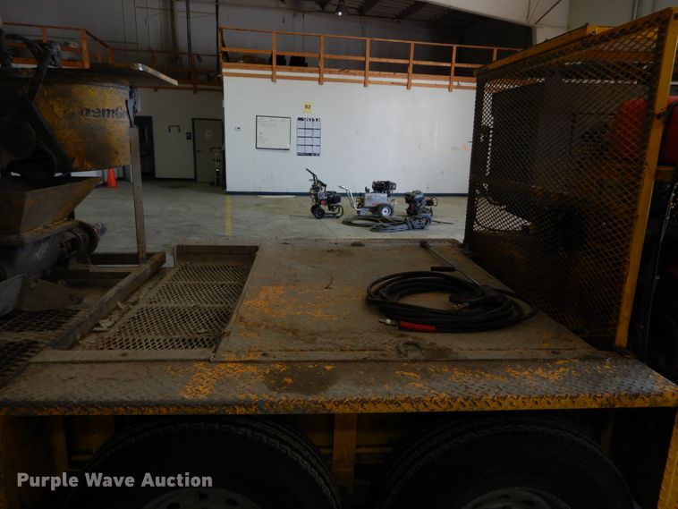 image for item DH2133 2013 Quadex SprayMaster manhole mortar lining installation trailer