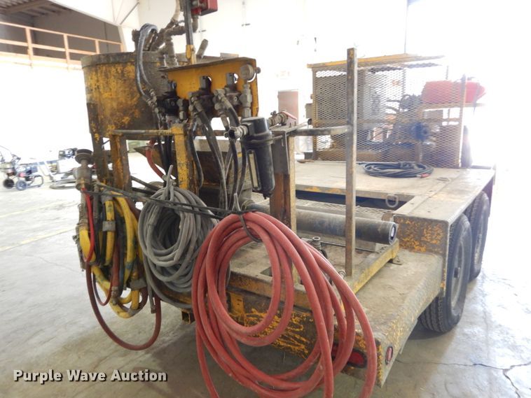 image for item DH2133 2013 Quadex SprayMaster manhole mortar lining installation trailer