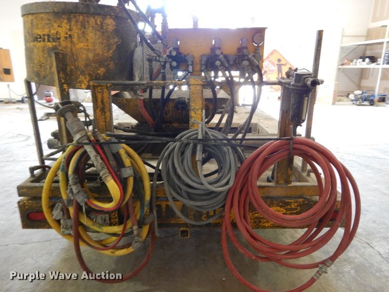 image for item DH2133 2013 Quadex SprayMaster manhole mortar lining installation trailer