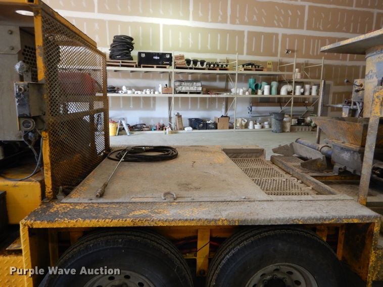 image for item DH2133 2013 Quadex SprayMaster manhole mortar lining installation trailer